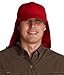 ADAM'S HEADWEAR EXTREME OUTDOOR HAT - UPF 45+ (Red) One Size