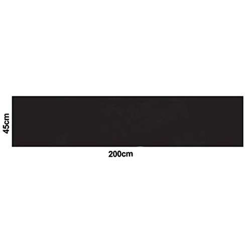SUKEQ Sticky Chalkboard Contact Paper, Self Adhesive Removable Wall Sticker Erasable Vinyl Blackboard Sticker for School, Office, Home, 18â€ X 79â€