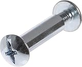 Hillman 44749 10-24 x 3/4-Inch Steel Binding Posts with Steel Screw, 20-Pack
