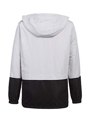 image for ZEGOLO Women's Raincoats Waterproof Packable Windbreaker Lightweight A