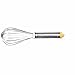 QULE Bake Manual Egg Beater Stainless Steel Handle Silicone Egg Beaters Milk Cream Butter Whisk Mixer 29cm