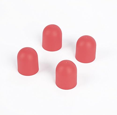 Happisland Phantom 4 Silicon motor cap,Anti-drop Soft Motor Guard Cap Protector Cover for DJI Phantom 4 /3 Motor , Pack of 4 (P4/3 Red cover)