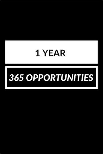 1 Year 365 Opportunities New Year Gift Lined Notebook Journal Gift Publishing New Year Gift Amazon Com Books