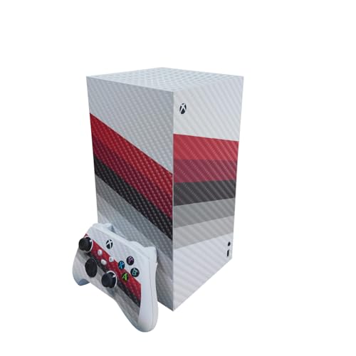Carbon Fiber Gaming Skin Compatible with Microsoft Xbox Series X Digital Editio…