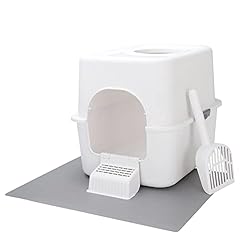 Sfozstra Cat Litter Box with Lid, Fully Enclosed