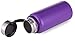 Stainless Steel Insulated Water Bottle - Wide Mouth Leak Proof Vacuum Outdoors Coffee Mug - Ice Cold Up to 24 Hrs / Hot 13 Hrs Double Walled Flask - Laser Marking