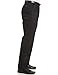 Haggar Men's Work To Weekend Khakis Hidden Expandable Waist No Iron Pleat Front Pant,Black,38x32
