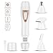 Pretfarver 4 iN 1 Facial Hair Remover for Women Painless Hair Removal Eyebrow Nose Hair Trimmer USB Chargeable Women Shaver