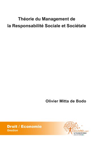 Théorie du management de la responsabilité sociale et sociétale