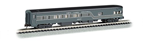 Bachmann Industries Smooth Side New York Central N-Scale Observation Car, 85'