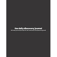 The Daily Discovery Journal (Black) by The Werk Life: 365 Daily Journal Prompts for Self-Discovery and Personal Growth