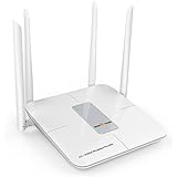 WISE TIGER Wireless Wi-Fi Router AC 1200Mbps High Speed Dual Band 5GHZ/2.4GHZ Long Range WI-FI Router With 5Dbi External Antennas--Setup Fast, Just 3 Minutes