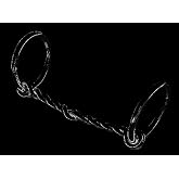 Weaver EquineTom Thumb Bit, 5" Roller Mouth, Stainless Steel