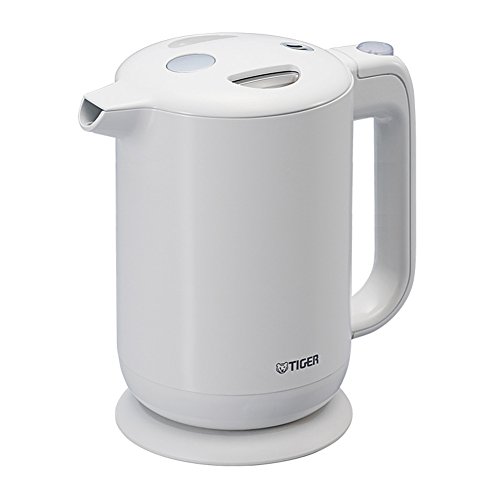 ZJâ“‡ kettle Electric Kettle Silent Fast Burning Automatic Power Off Household Pink/White Electric Kettle Fast Boiling Boil-Dry Protection 1.0L 220V 1300w ## (Color : White)