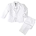 Spring Notion Baby Boys' Classic Fit Formal White Dress Suit Set 18M (Large)