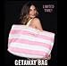 Victorias Secret Duffle Beach Weekender Tote Bag Getaway 2013 Limited Edition
