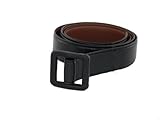 Metal Free Reversible Leather Belt by Thomas Bates