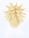 Topcosplay Blonde Anime Cosplay Wig Short Afro Spike Wig Halloween Costume Synthetic Wigs