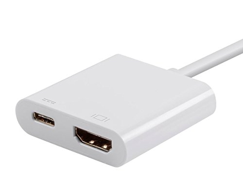 Monoprice Select Series USB-C to HDMI & USB-C (F) Dual Port Adapter