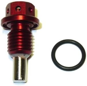 TPO Parts Billet Aluminum Oil Drain Plug - Deep Sump - Black