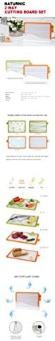 Naturnic 2 WAY CUTTING BOARD SET