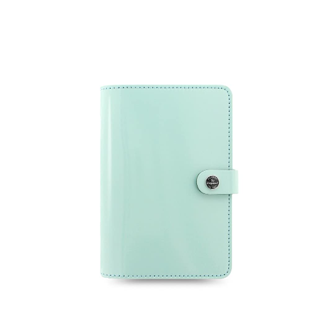Filofax Personal The Original Organiser - Patent Duck Egg Blue — image 1
