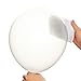 Eshanmu White Pearlized Latex Balloons, 12-inch, 100-pack, Biodegradable, Pearlized Finish