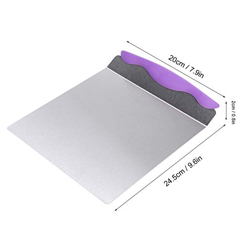 Cake Lifter, Pizza Paddle RVS Cake Safe Lifter Transfer Schop Pizza Peel voor Bakken, 24,4 x 20,3 cm - Afbeelding 7