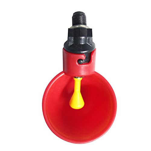 Verliked Geflügel-Trinkmaschine, 4 Sets Garten Automatische Geflügeltränke Hühnertränke Tasse Schüssel Feeder Tool Kit… – Bild 3