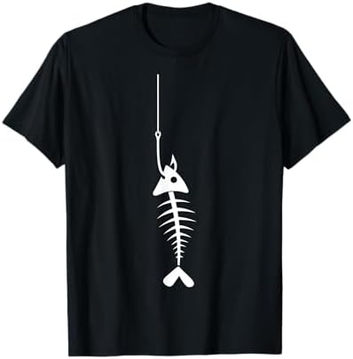 Amazon.com: Fish Skeleton T-Shirt : Clothing, Shoes & Jewelry