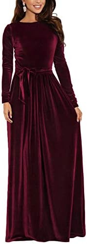 long sleeve velvet dress amazon Amazon.com: Velvet Dresses For Women