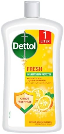 Dettol Fresh Liquid Handwash Refill, Citrus & Orange Blossom Scent, 1L  price in UAE | Amazon UAE | kanbkam