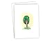 Cute Love Notes Greeting Card Set - 24 Mini Love Cards with Envelopes - 100% Recycled Cards for Everyday Love - Includes Colorful Heart Seal Stickers