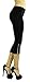 ToBeInStyle Women's Rhinestone Accent Ruched Leggings