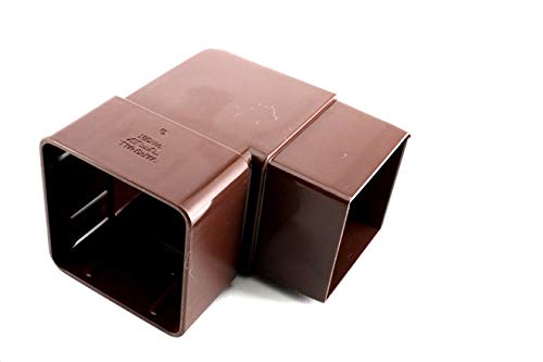 Swish SQB1 Square 92.5 deg Offset Bend (Brown) (Fits Hepworth Square)
