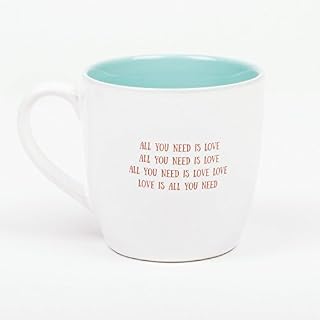 Lyrical Mug – Ensemble-cadeau de Tasse et Soucoupe Céramique avec paroles de chanson « Amour2 » – John Lennon & Paul McCartney – Autorisé par SONY / ATV – thumbs up! – 1001708 - Les Beatles, Paul McCartney, John Lennon, RIngo Starr, George Harrison Lyrical Mug - Ensemble-cadeau de Tasse et Soucoupe Céramique avec paroles de chanson "Amour2" - John Lennon & Paul McCartney - Autorisé par SONY / ATV - thumbs up! - 1001708 – Image 4
