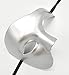 Mens Masquerade Mask Phantom of The Opera Mask Venetian Half Face Mask Halloween Costumes (Silver)