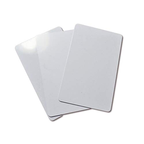 Proximity Blank White NFC PVC ISO Cards 13.56MHz Contactless RFID Smart Chip Card for Access Control System 10Packs