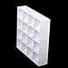 White 4-layer Wooden Display Shelf Model 1/12 Dollhouse Miniature