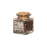 Glass Besamim Cloves Holder with Cork Cover