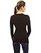 PattyBoutik Mama Cowl Neck Drop Shoulder Maternity Top (Black S)