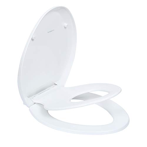 CHEAP Elongated Toilet Seats with Builtin Potty Training Seat, Fits