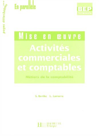 Activités commerciales et comptables