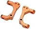 ST Racing Concepts STH100311O Aluminum Precision Caster Blocks for The HPI Blitz and E-Firestorm (1 Pair), Orange