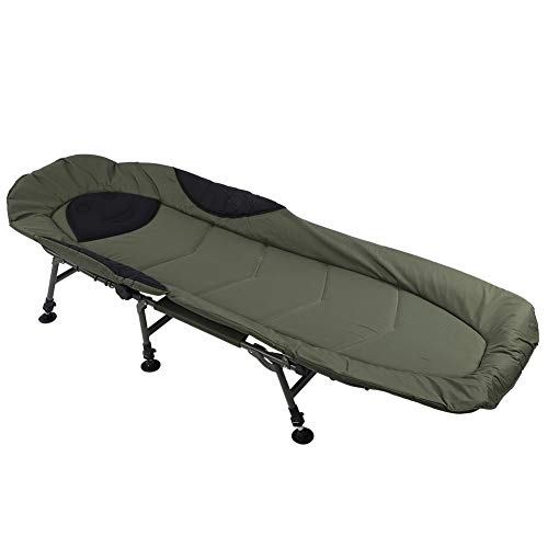 Estink Campingbett, Liegestuhl, Angelstuhl, Belastung 100 kg, für Balkon, Angeln, Outdoor, Camping, Strand, Wandern – Bild 6