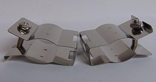 Stainless steel standard butterfly hanger for 7/8" coaxial cable- 10 Pieces