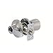 Valterra L32CS000 Knob/Lever Stainless Lockset with 1-Piece Latch housing with 1/2 Inch Latch Bolt, (Pack of 1)