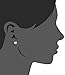 M-Tree 316L Surgical Stainless Steel Round Bead Ball Studs Earrings Hypoallergenic Ear Pin (5 Pairs) Color Silver