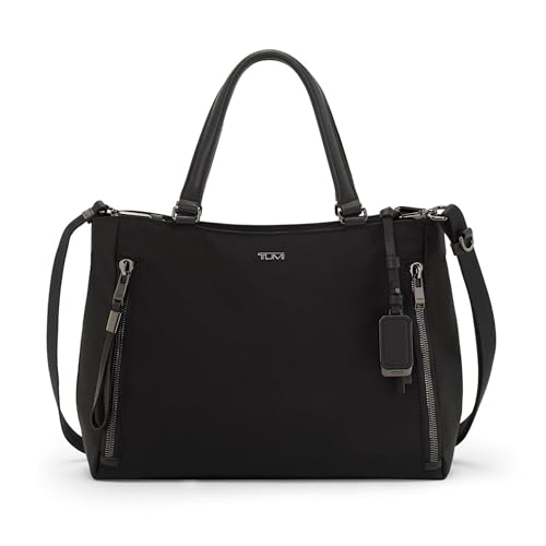 Tumi Womens Valetta Large Tote Black/gunmetal