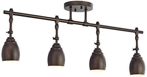 Pro Track Elm Park 4-Light Oiled Rubbed Bronze Track Fixture - Pro Track